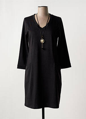 Rochie scurtă mâneci lungi mâneci lungi negru CHATELET femeie