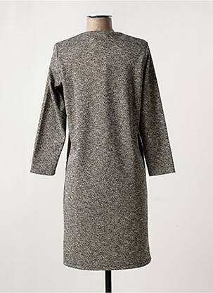 Rochie midi mâneci lungi mâneci lungi gri CHATELET femeie