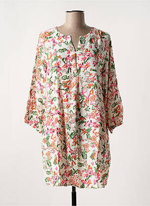 Tunică mâneci lungi roz FRANSA femeie