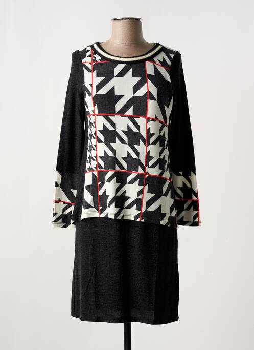 Rochie midi gri CHATELET femeie