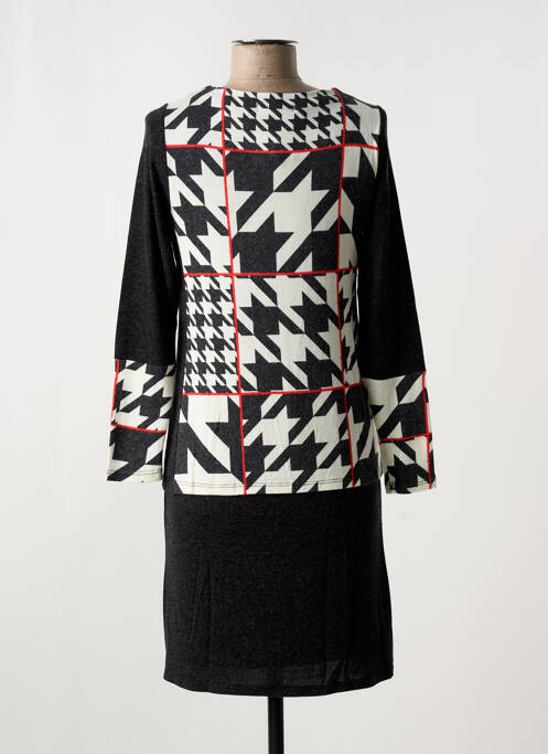 Rochie midi gri CHATELET femeie