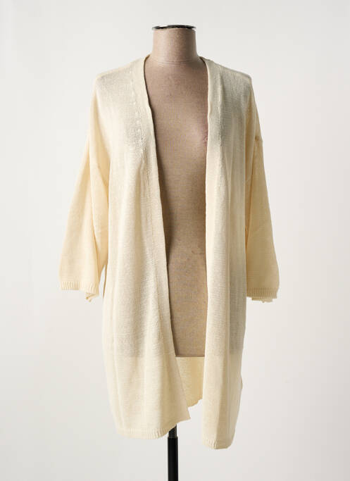 Vestă cu mâneci lungi bej FRANSA femeie