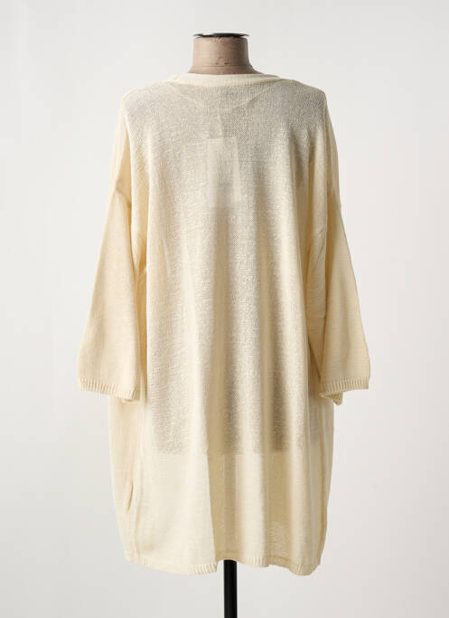 Vestă cu mâneci lungi bej FRANSA femeie