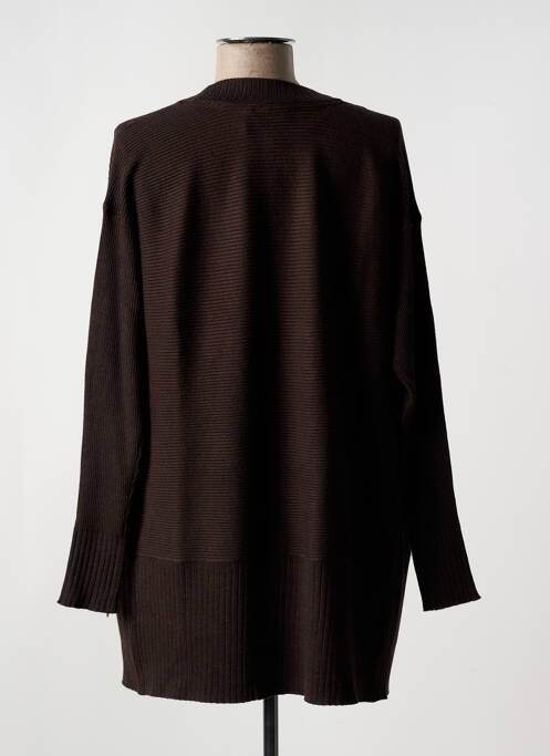 Vestă cu mâneci lungi maro FRANSA femeie