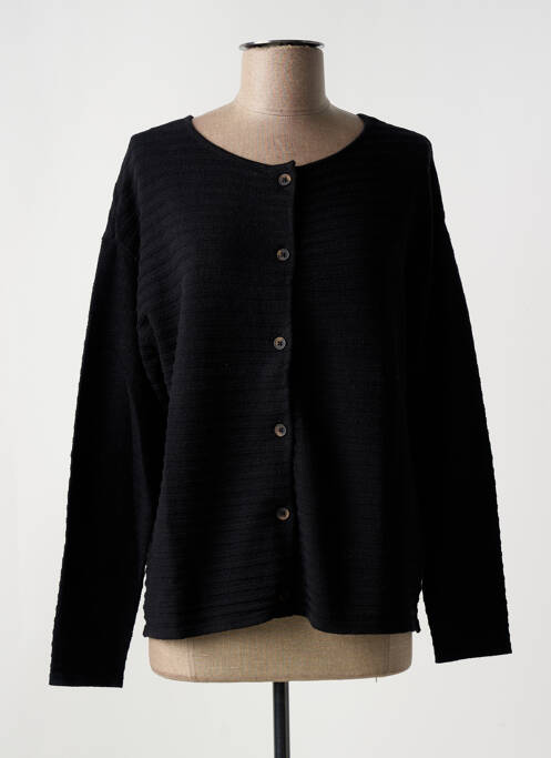 Vestă cu mâneci lungi negru FRANSA femeie