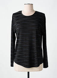 Tricou mâneci lungi mâneci lungi negru B.YOUNG femme