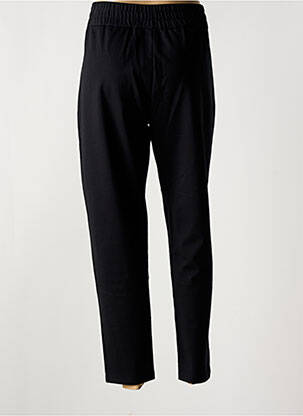 Pantalon slim talie elastică mărime normală negru FRANSA femeie
