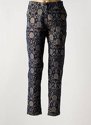 Pantalon slim albastru LE PETIT BAIGNEUR femeie