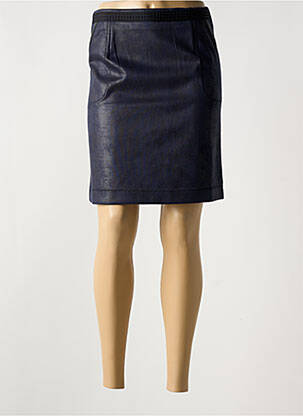 Fustă scurtă albastru LO! LES FILLES femeie