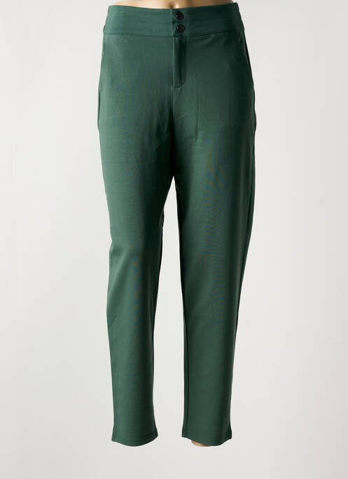 Pantalon slim verde FRANSA femeie