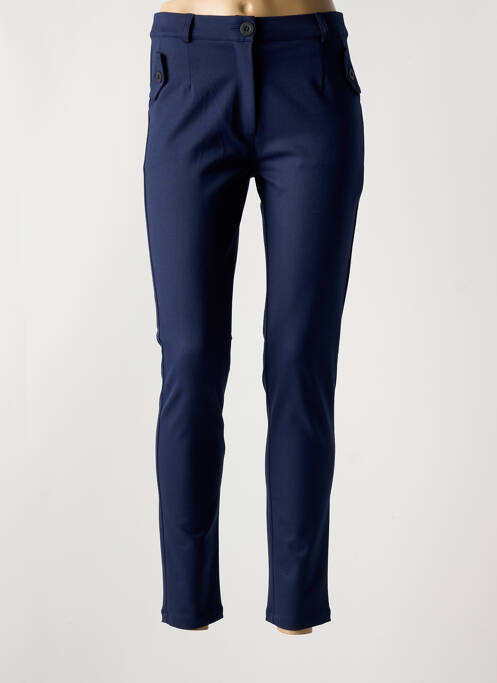 Pantalon slim albastru LE PETIT BAIGNEUR femeie