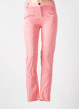 Pantalon slim roz FIVE femeie