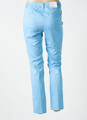 Pantalon chino țesătură poplin mărime normală albastru BETTY BARCLAY femeie