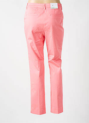 Pantalon chino țesătură poplin mărime normală roz BETTY BARCLAY femeie