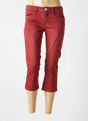 Pantalon trei sferturi roșu STREET ONE femeie