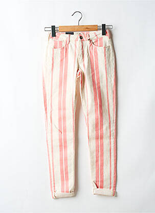 Pantalon 7/8 elasticitate talie joasă roz SCOTCH & SODA femeie