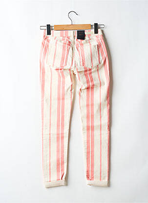 Pantalon 7/8 elasticitate talie joasă roz SCOTCH & SODA femeie