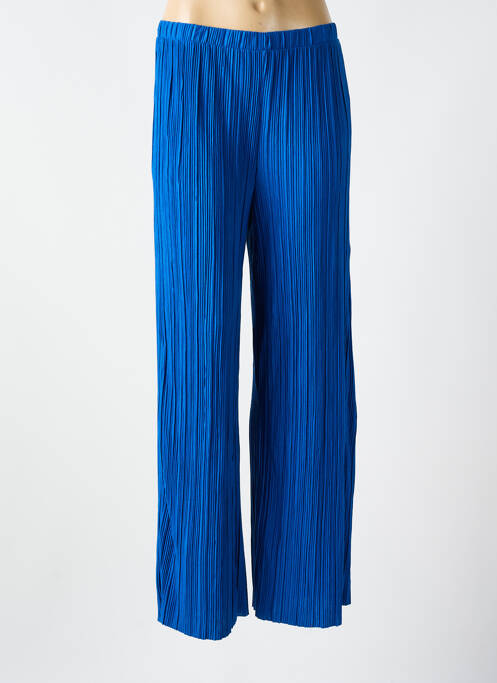 Pantalon drept albastru VILA femeie