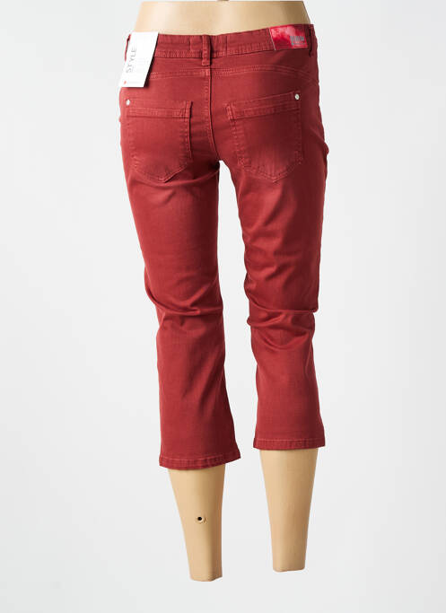 Pantalon trei sferturi roșu STREET ONE femeie