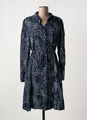 Rochie midi albastru ICHI femeie