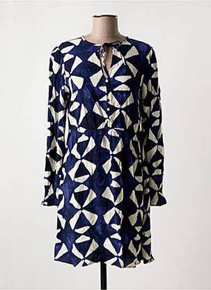 Rochie midi albastru ICHI femeie