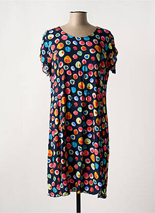 Rochie midi albastru GEVANA femeie