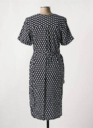 Rochie midi mâneci scurte mâneci scurte negru CONCEPT K femeie