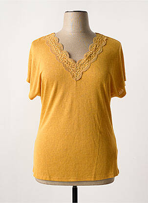 Tricou galben CONCEPT K femeie