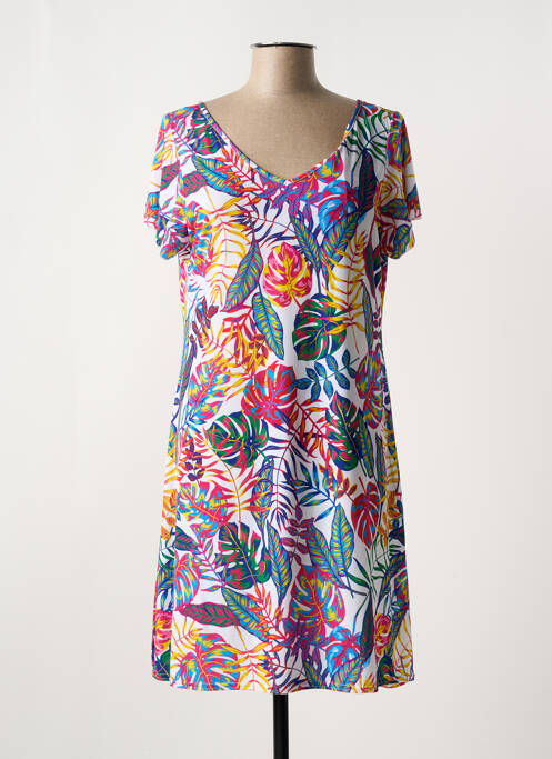 Rochie scurtă albastru MASQUENADA femeie