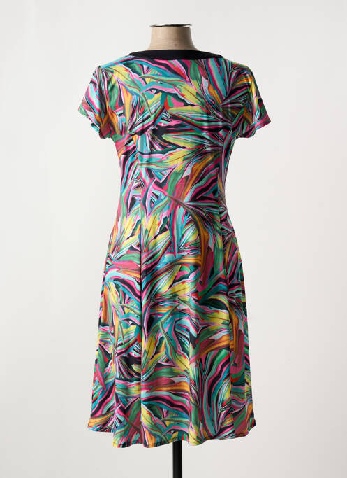 Rochie midi verde FELINO femeie