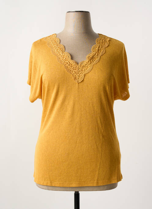 Tricou galben CONCEPT K femeie