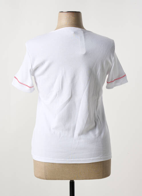 Tricou alb CLAUDE DE SAIVRE femeie