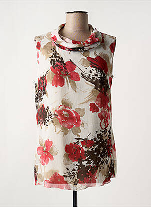 Top roșu QUATRE VINGT JOURS femeie