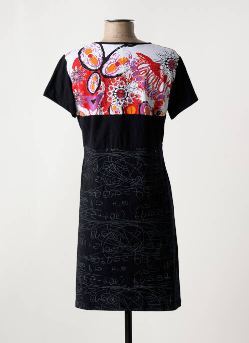 Rochie scurtă negru QUATRE VINGT JOURS femeie