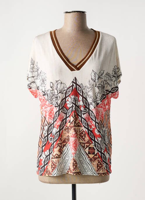 Tricou bej EGO femeie