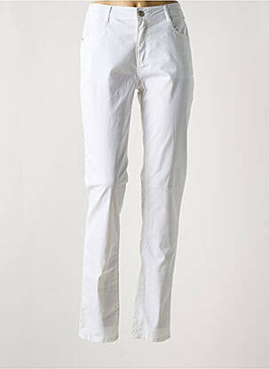 Pantalon slim alb YOULINE femeie