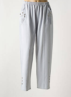 Pantalon larg gri CERISE femeie