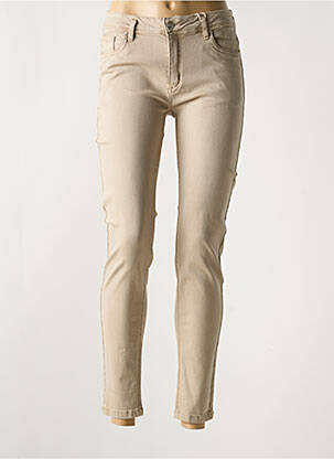 Pantalon 7/8 bej NORFY femeie