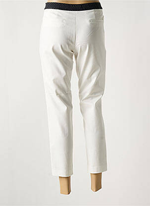 Pantalon 7/8 elasticitate mărime normală alb LCDN femeie