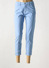 Pantalon 7/8 elasticitate mărime normală albastru LCDN femme