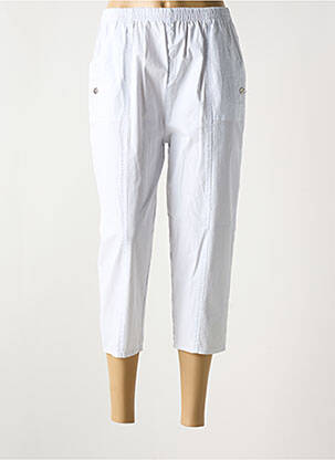 Pantalon trei sferturi alb CHERRY B femeie