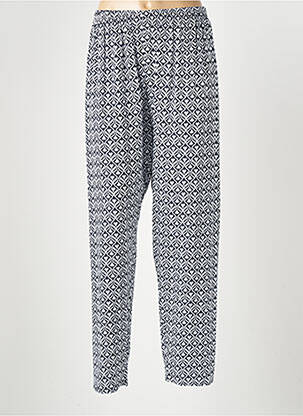 Pantalon slim alb QUATRE VINGT JOURS femeie