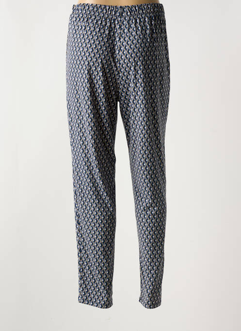 Pantalon slim albastru GEVANA femeie