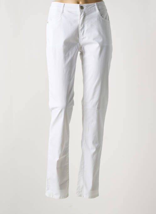 Pantalon slim alb YOULINE femeie