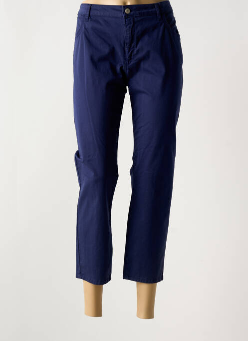 Pantalon 7/8 albastru KANOPE femeie