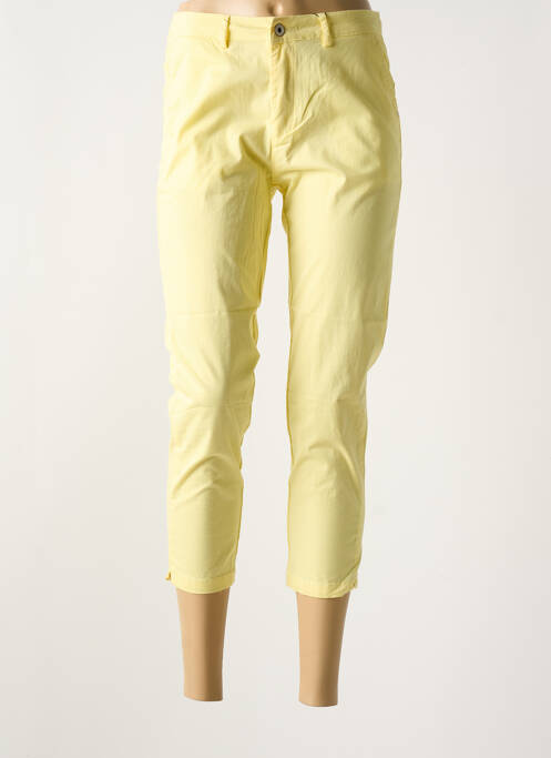 Pantalon 7/8 galben SARAH JOHN femeie