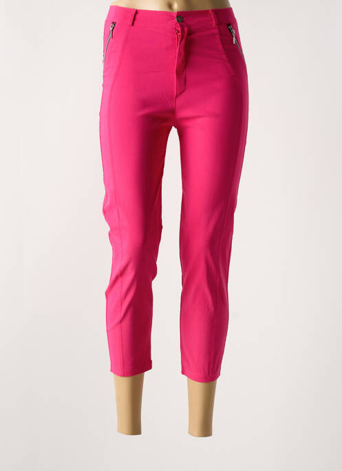 Pantalon 7/8 roz CARLA D ANGELI femeie