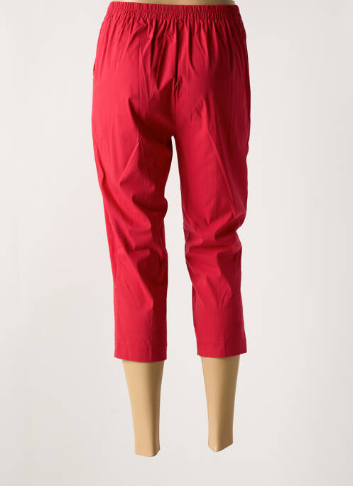 Pantalon trei sferturi roșu GEVANA femeie