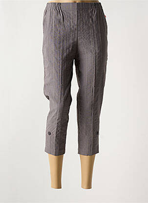 Pantalon trei sferturi gri GEVANA femeie