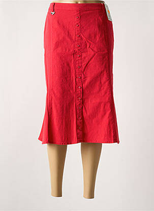 Fustă midi roșu S.QUISE femeie